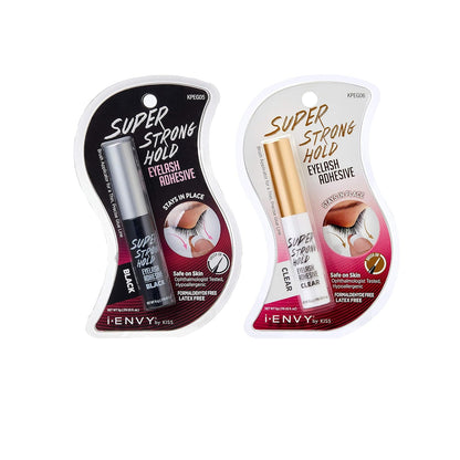 Super Strong Hold Eyelash Adhesive, Waterproof, 48-Hour Long-Lasting Lash Glue,