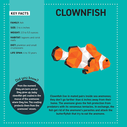 My Sticker Paintings: Ocean Animals: 10 Magnificent Paintings (Happy Fox Books)