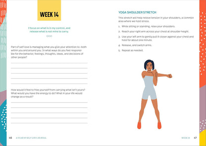 A Year of Self Love Journal (A Year of Reflections Journal)