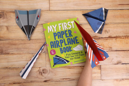My First Paper Airplane Book: Fun Designs and Easy Tear-Out Pages for Kids!