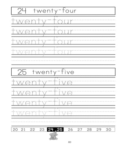 Number Tracing Book for Preschoolers: Preschool Numbers Tracing Math Practice Wo