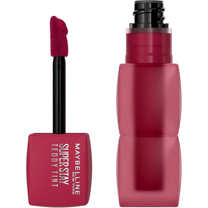 Super Stay Teddy Lip Tint, Long Lasting Matte Lipstick for up to 12HR Wear, Wild