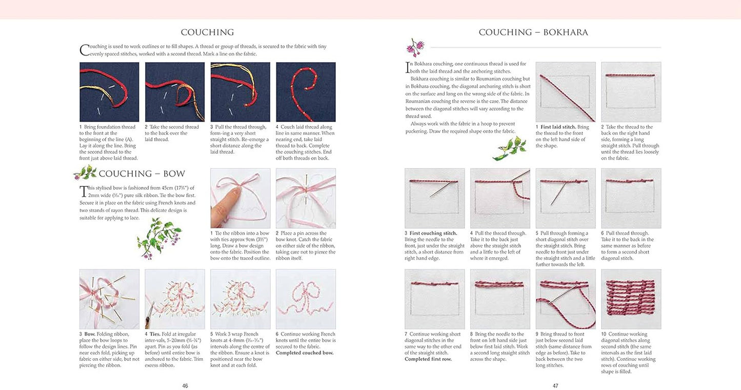 A-Z of Embroidery Stitches: a Complete Manual for the Beginner through to the Ad