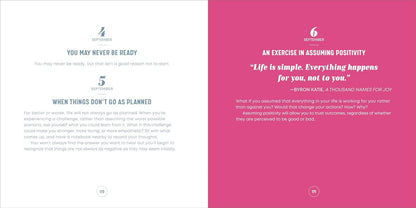 A Year of Positive Thinking: Daily Inspiration, Wisdom, and Courage, a Guide to