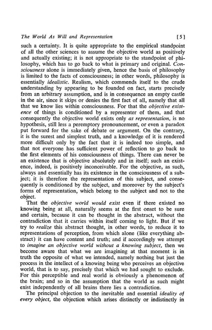 The World as Will and Representation, Vol. 2