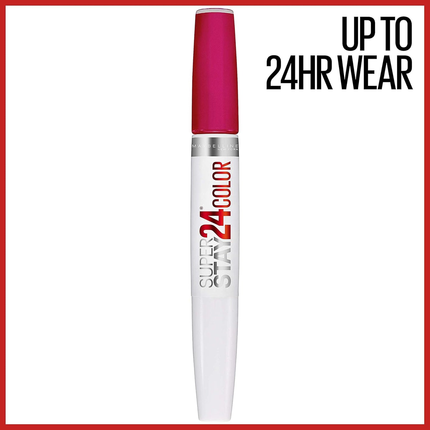 Super Stay 24, 2-Step Liquid Lipstick Makeup, Long Lasting Highly Pigmented Colo