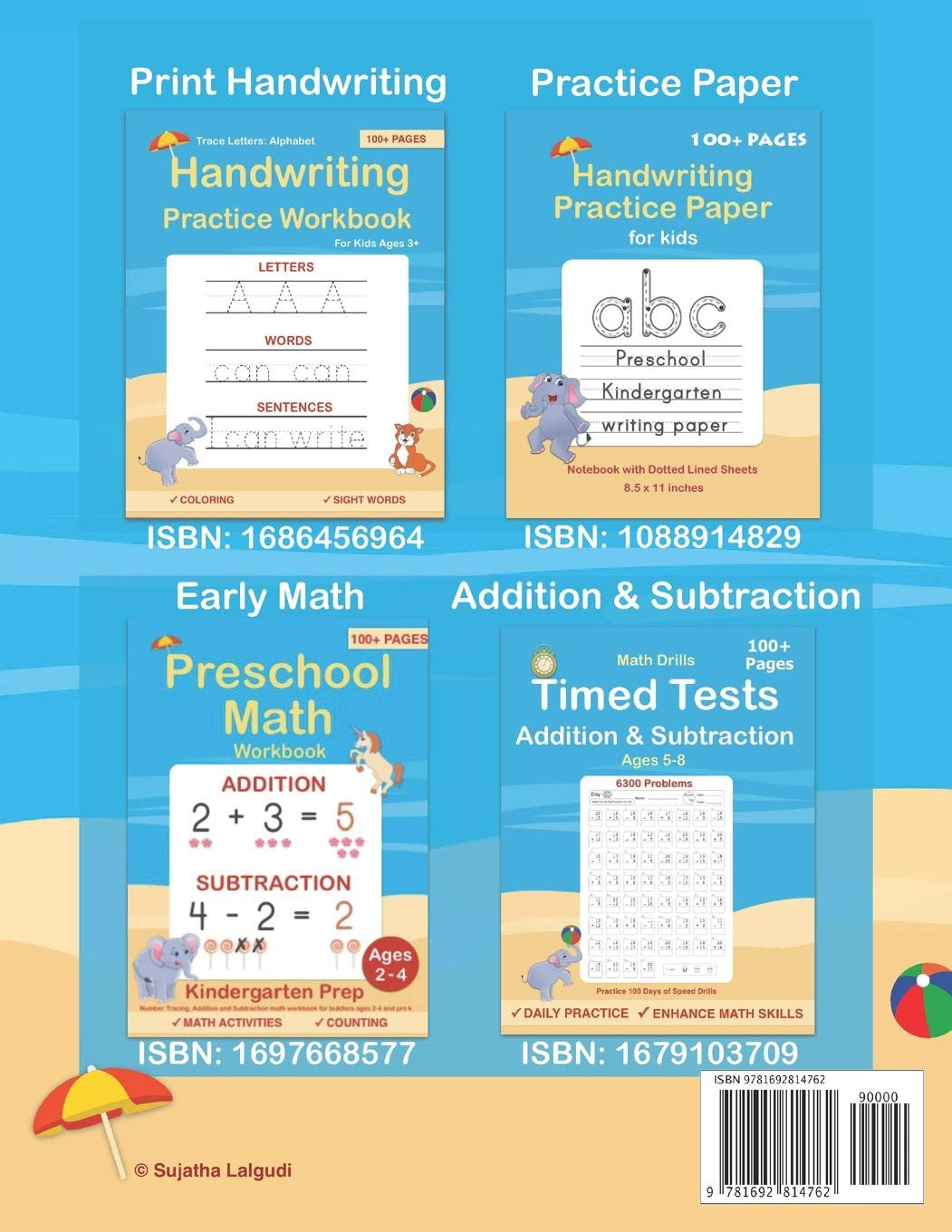 Number Tracing Book for Preschoolers: Preschool Numbers Tracing Math Practice Wo