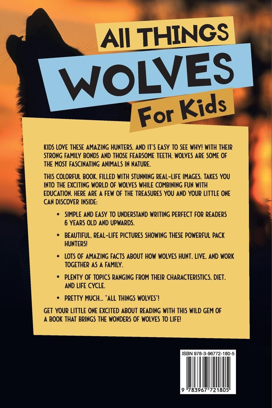 All Things Wolves for Kids: Filled with Plenty of Facts, Photos, and Fun to Lear