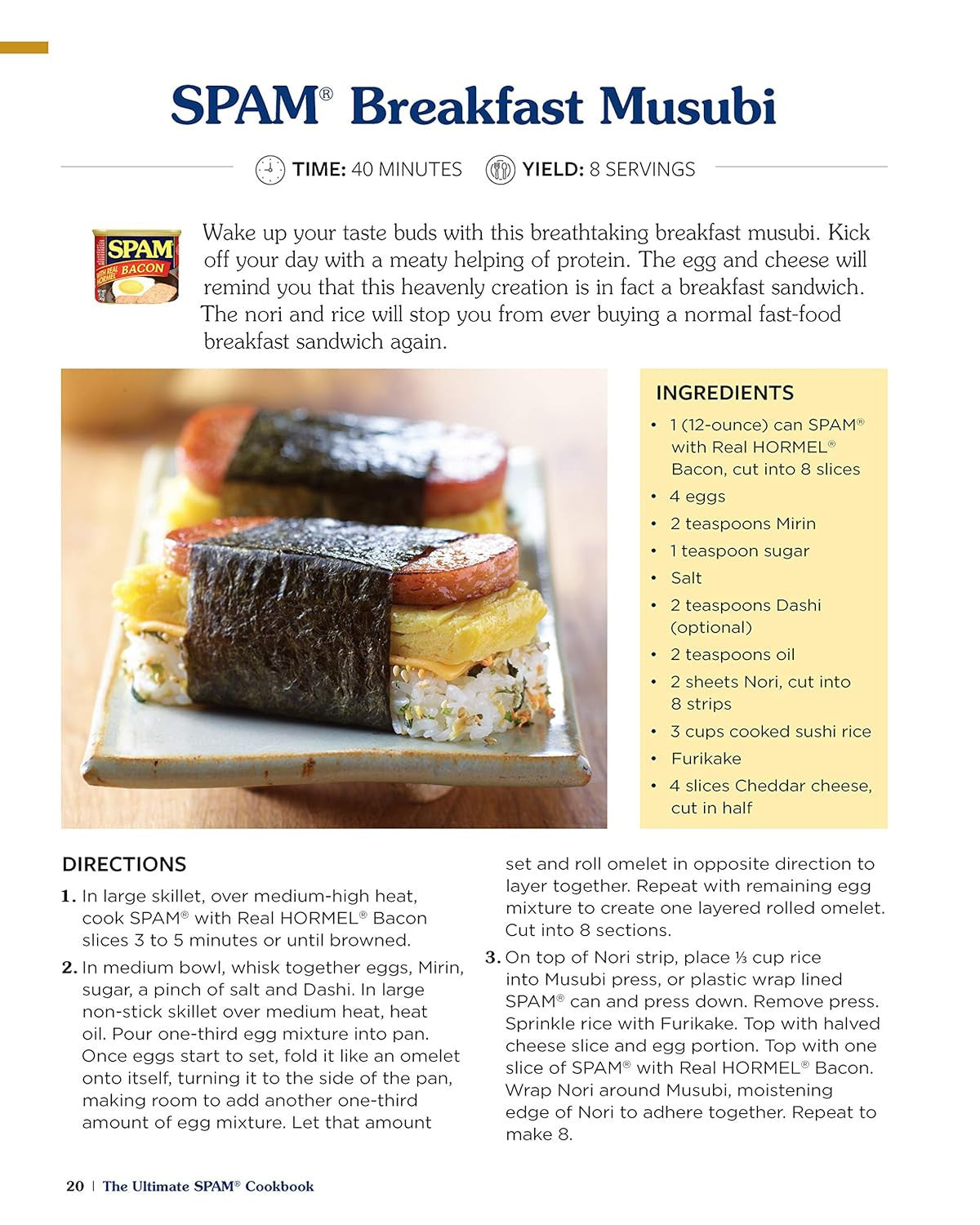 The Ultimate SPAM Cookbook: 100+ Quick and Delicious Recipes from Traditional to