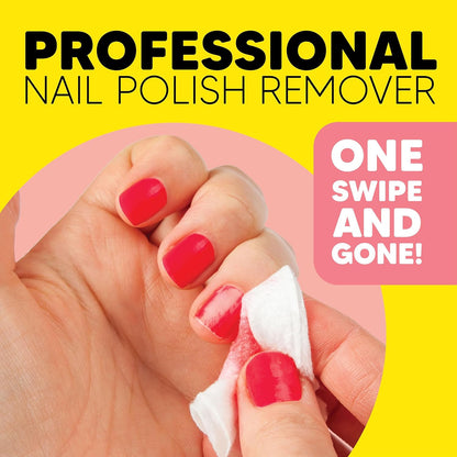 100% Pure Acetone Nail Polish Remover Kit with 7 Inch Nail File, 8 Fl Oz - Made