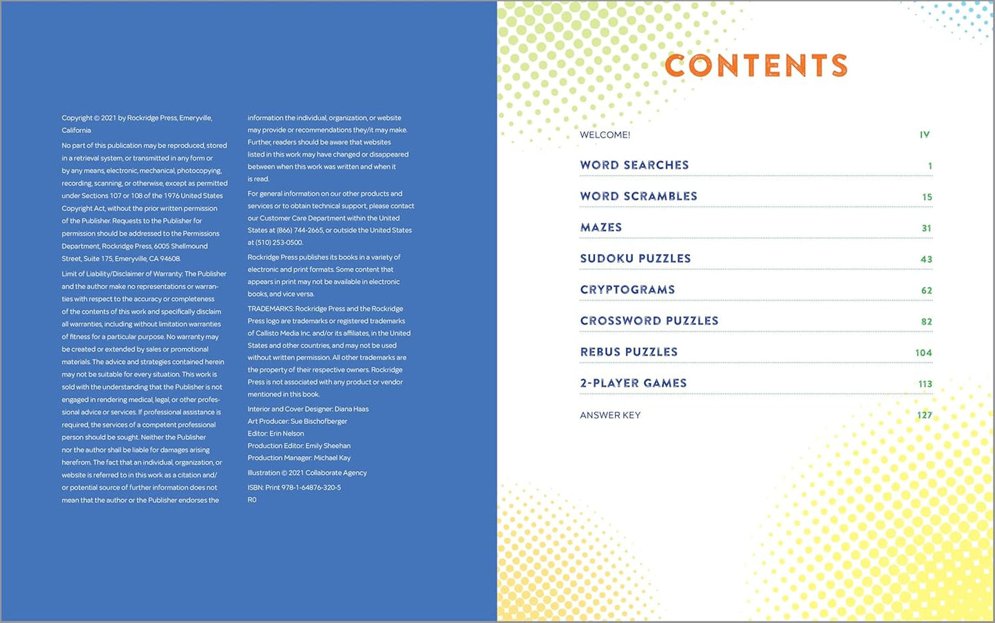 The Ultimate Activity Book for Teens: Crosswords, Cryptograms, Trivia, and More!