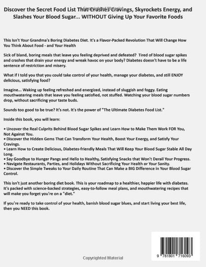 The Ultimate Diabetes Food List: Heart-Healthy Foods for Blood Sugar Regulation,