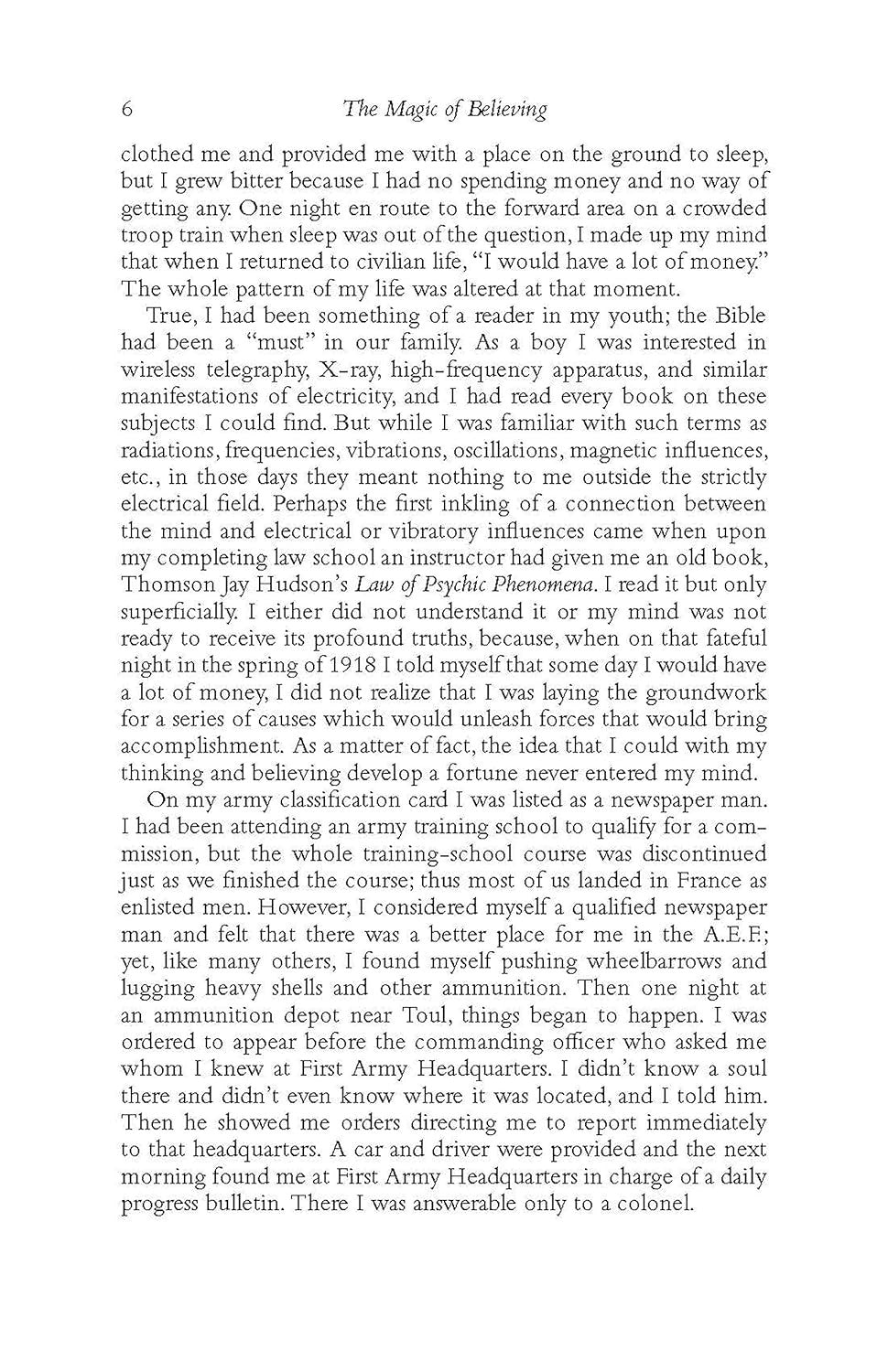 The Magic of Believing: the Classic Guide to Unlocking the Power of Your Mind