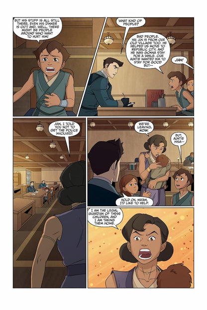 The Legend of Korra: the Mystery of Penquan Island