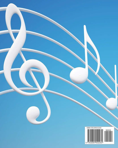 Music Notebook - Wide Staff: Music Writing Notebook for Kids | Blank Sheet Music