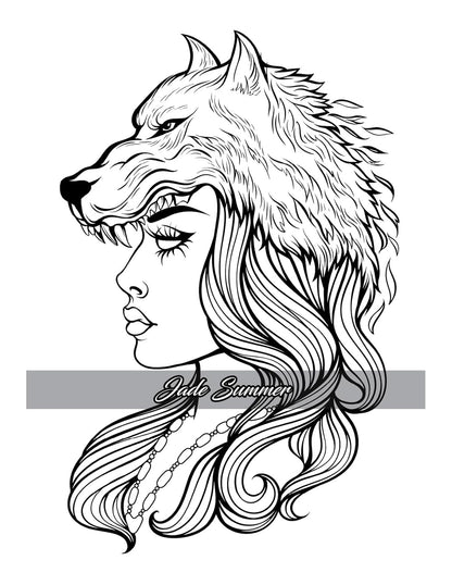 100 Tattoos: Tattoo Coloring Book for Adults with Incredible Designs of Animals,
