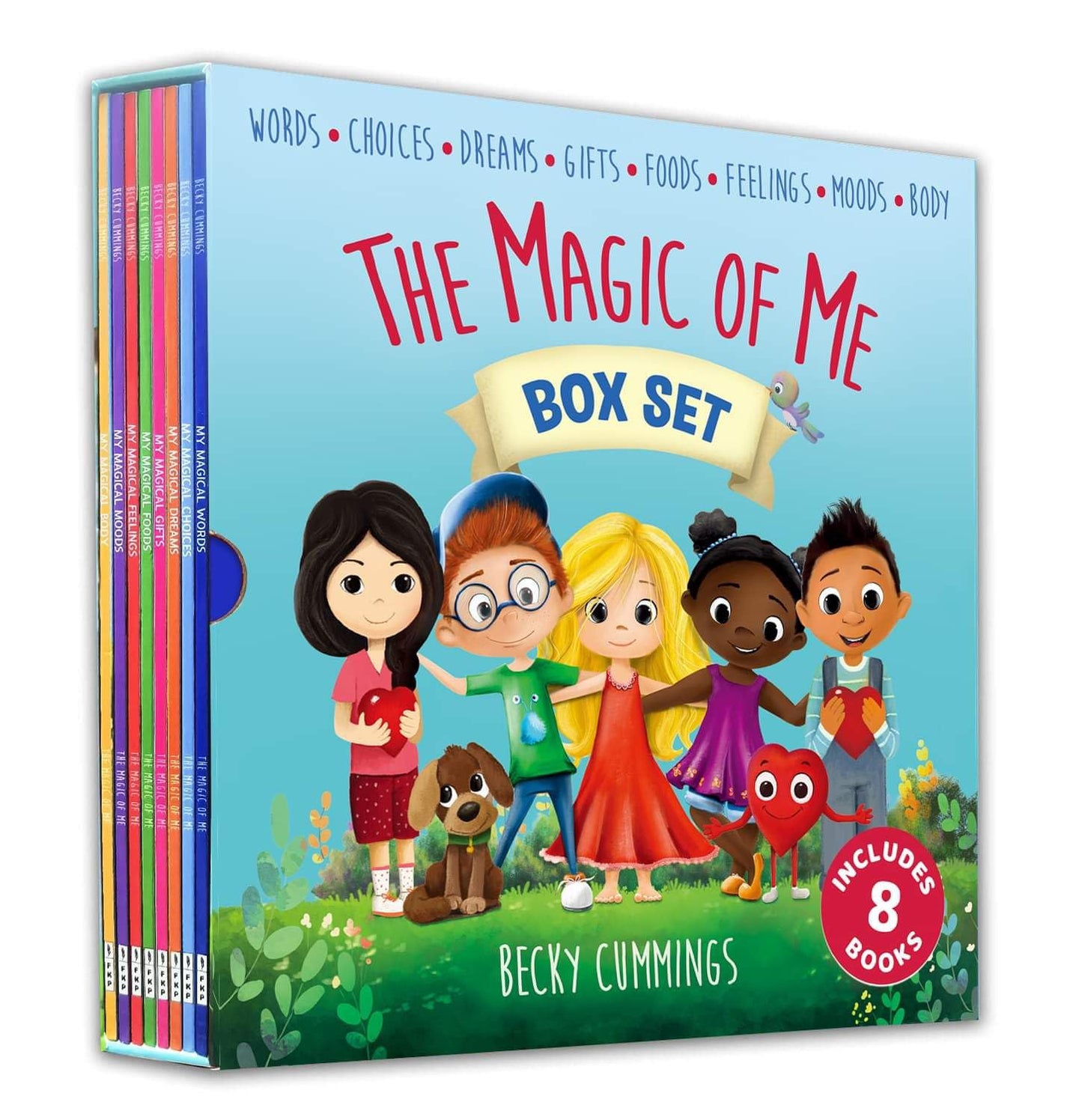 The Magic of Me 8 Book Box Set (Books 1-8: Words, Choices, Dreams, Gifts, Foods,