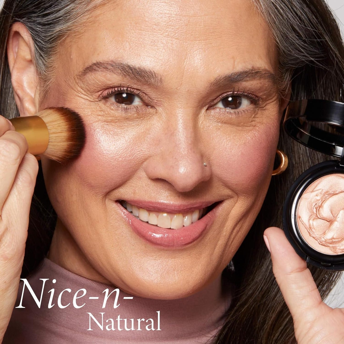 the Wonder Brush, Makeup Brush with Wooden Handle, Apply the Wonder Balm, Cream