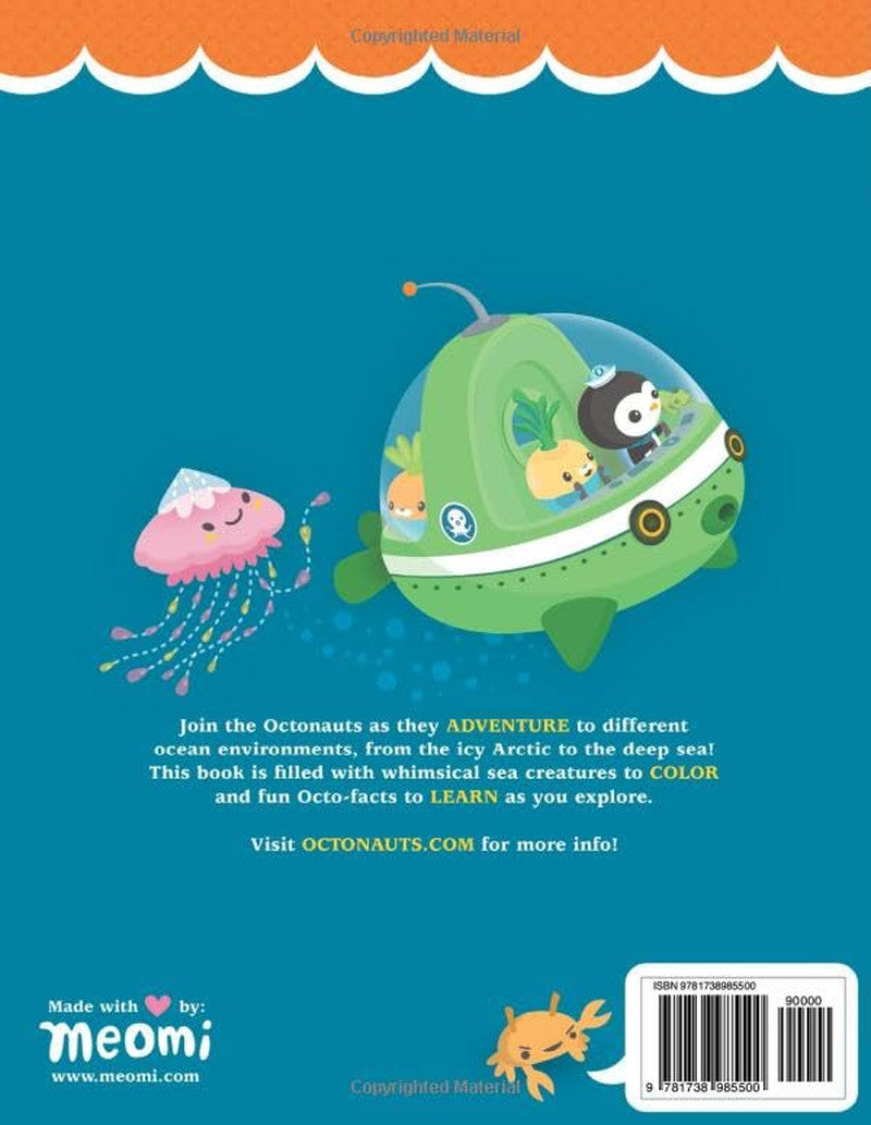 The Octonauts Color the Ocean!: an Official Coloring Book by Meomi (Octonauts Ac