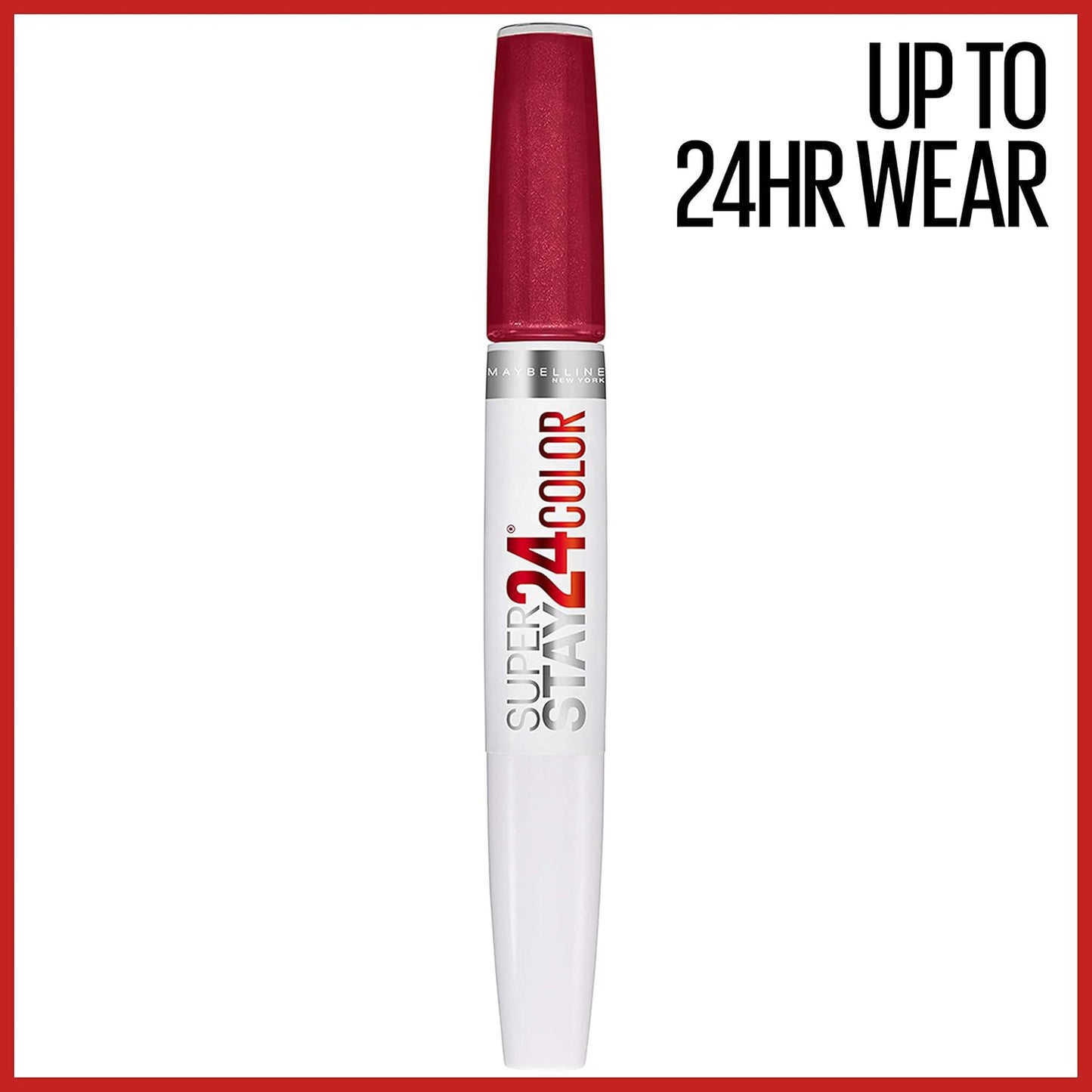 Super Stay 24, 2-Step Liquid Lipstick Makeup, Long Lasting Highly Pigmented Colo