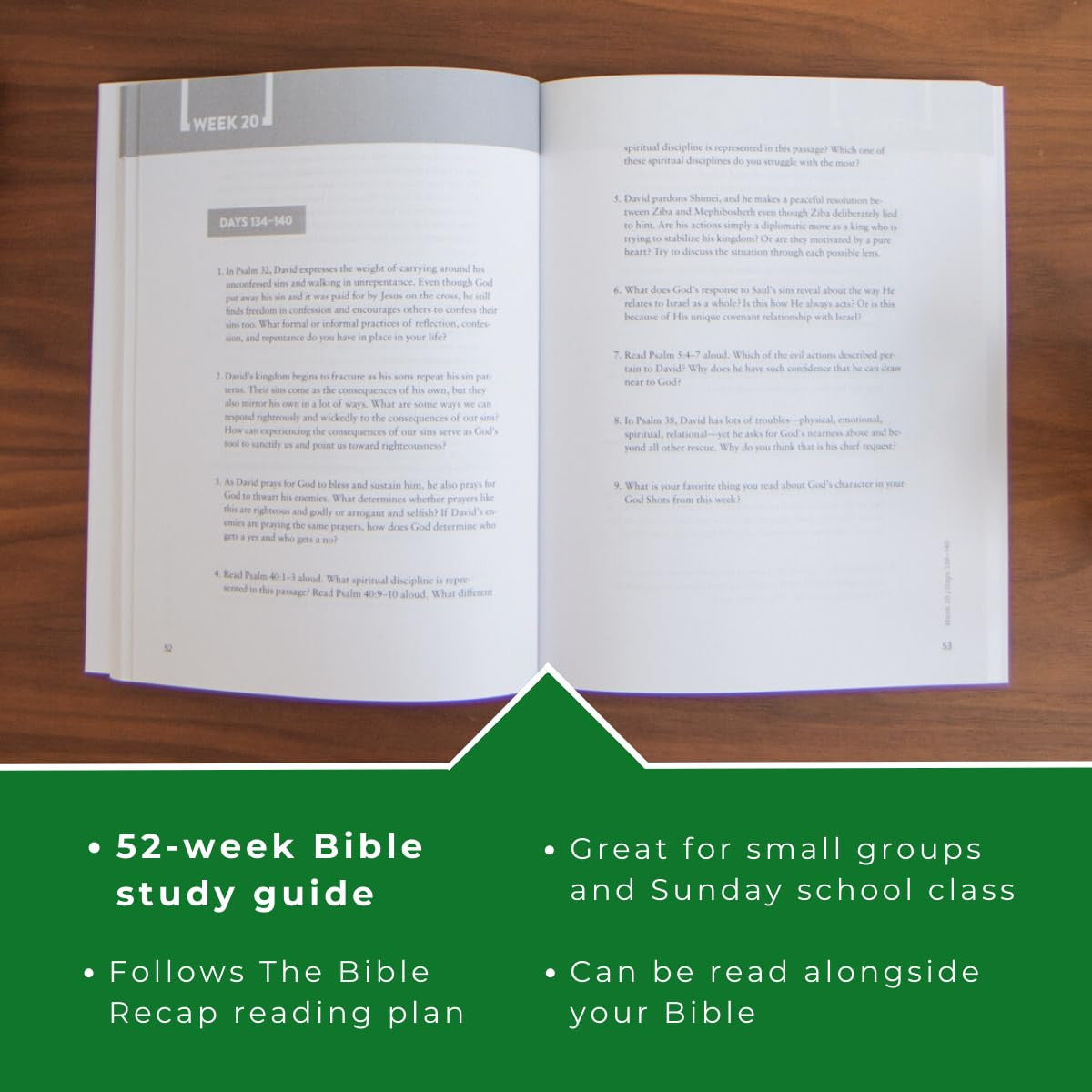 The Bible Recap Discussion Guide: Weekly Questions for Group Conversation on the
