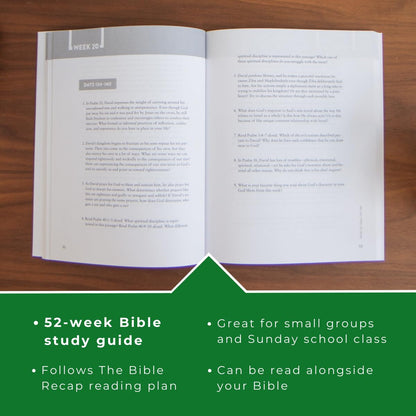 The Bible Recap Discussion Guide: Weekly Questions for Group Conversation on the