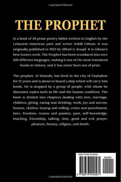 The Prophet: the Original 1923 Edition with Complete Illustrations (A Classics K