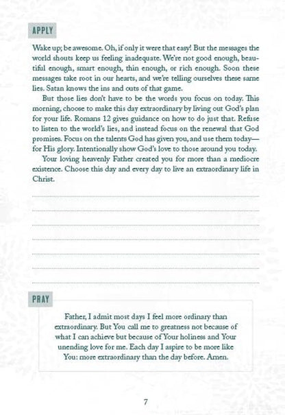 The 5-Minute Bible Study Journal for Women: Mornings in God'S Word