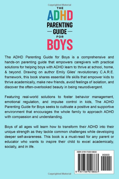 The ADHD Parenting Guide for Boys: the Ultimate Handbook for Managing Behavior,