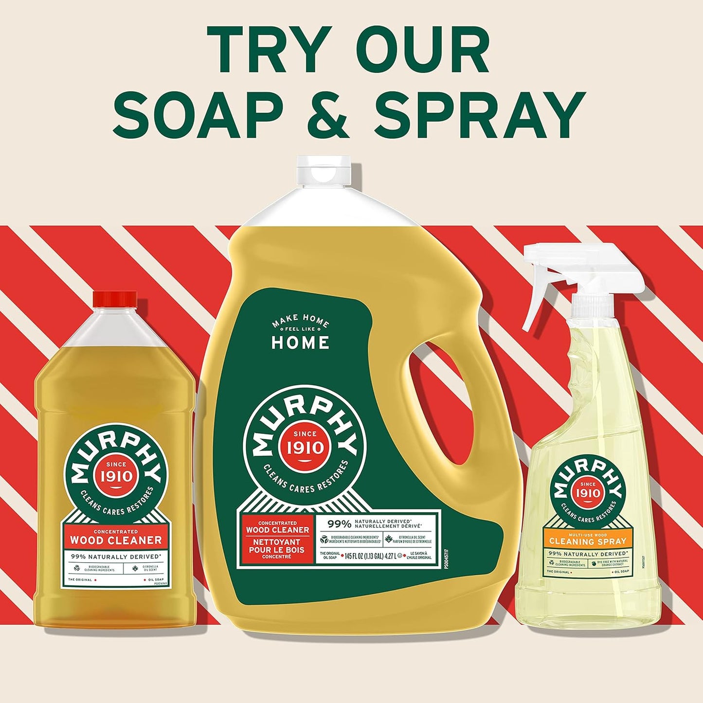 Oil Soap Wood Cleaner, 32 Fluid Ounce (Pack of 3)