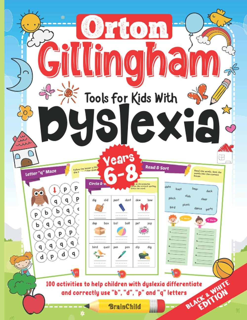 Orton Gillingham Tools for Kids with Dyslexia. 100 Activities to Help Children w