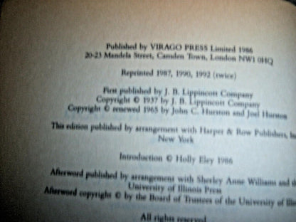 Their Eyes Were Watching God