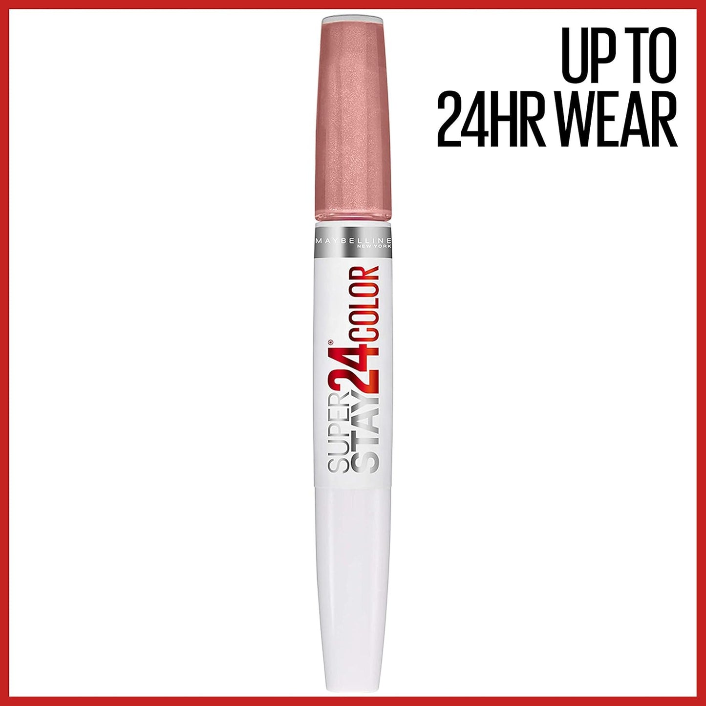 Super Stay 24, 2-Step Liquid Lipstick Makeup, Long Lasting Highly Pigmented Colo