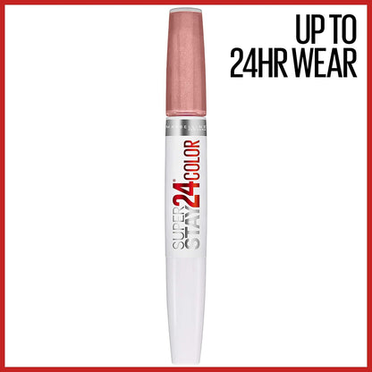 Super Stay 24, 2-Step Liquid Lipstick Makeup, Long Lasting Highly Pigmented Colo