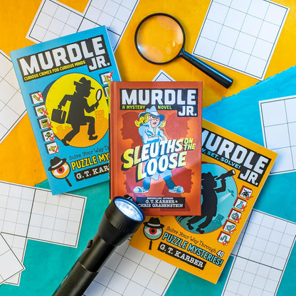 Murdle Jr.: Ready, Set, Solve!: Solve Your Way through 40 Puzzle Mysteries! (Mur