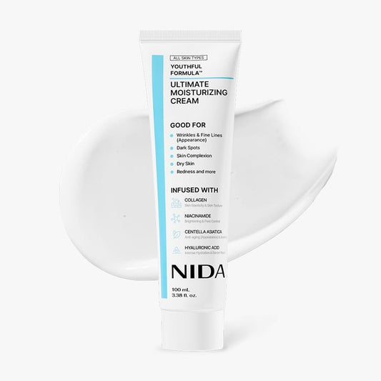 Youthful Formula™ Ultimate Moisturizing Cream | Centella Asiatica, Niacinamide,