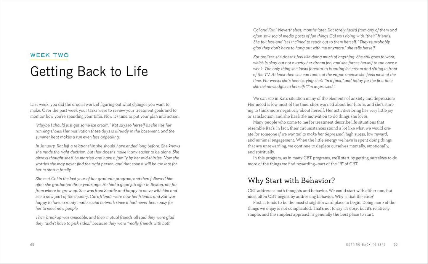 Retrain Your Brain: Cognitive Behavioral Therapy in 7 Weeks: a Workbook for Mana