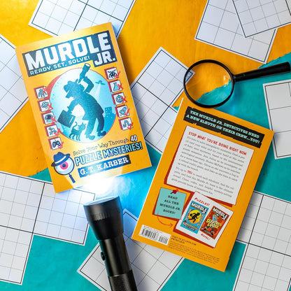 Murdle Jr.: Ready, Set, Solve!: Solve Your Way through 40 Puzzle Mysteries! (Mur