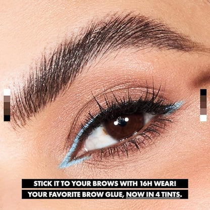 the Brow Glue, Extreme Hold Tinted Eyebrow Gel - Black