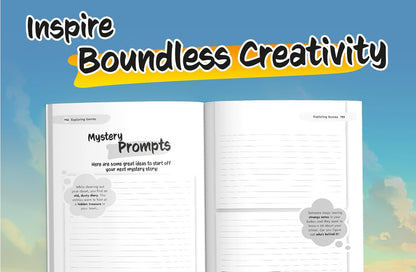 The All-In-One Writing Prompt Workbook for Kids Ages 8-12: an Inspiring Workbook