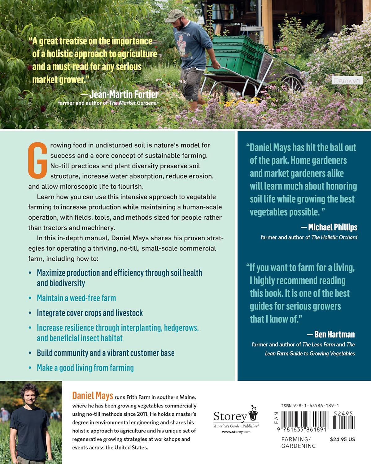 The No-Till Organic Vegetable Farm: How to Start and Run a Profitable Market Gar