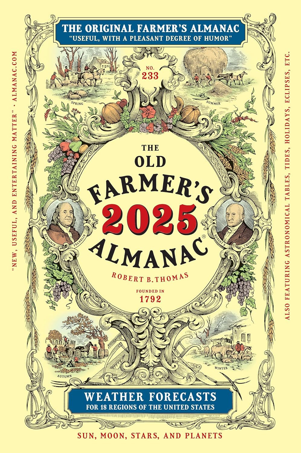 The 2025 Old Farmer'S Almanac Trade Edition