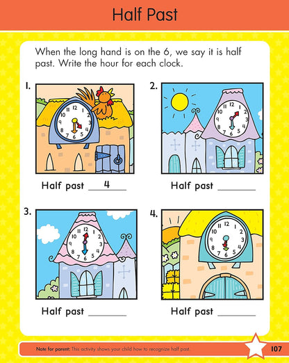 The Summer before Second Grade School Workbook: Bridging First Grade to Second G