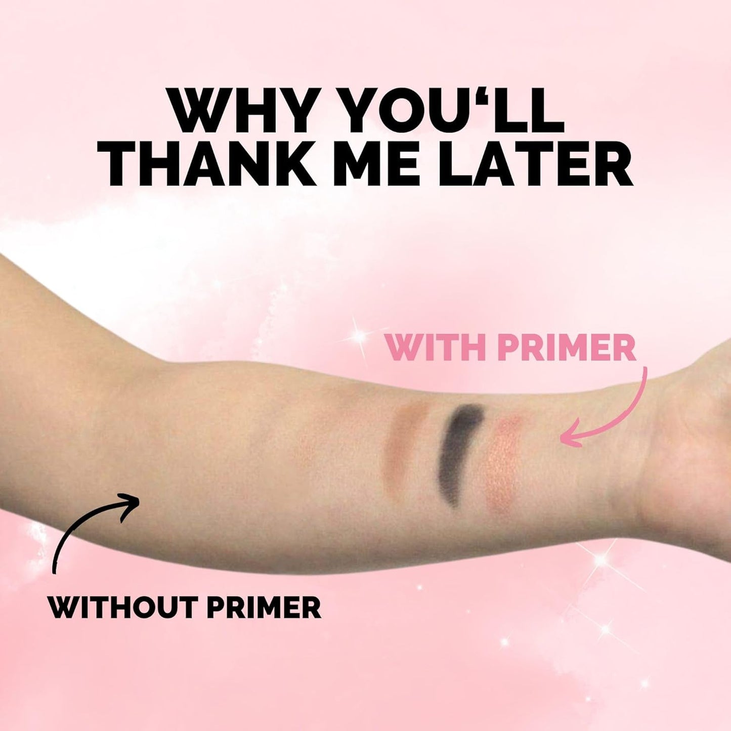 Thank Me Later Eye Primer - Long-Lasting, Eyeshadow Primer Base for Oily Lids &