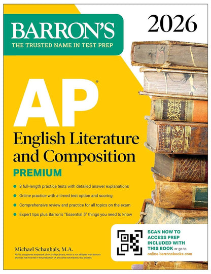 AP English Literature and Composition Premium, 2026: Prep Book with 8 Practice T