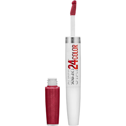 Super Stay 24, 2-Step Liquid Lipstick Makeup, Long Lasting Highly Pigmented Colo