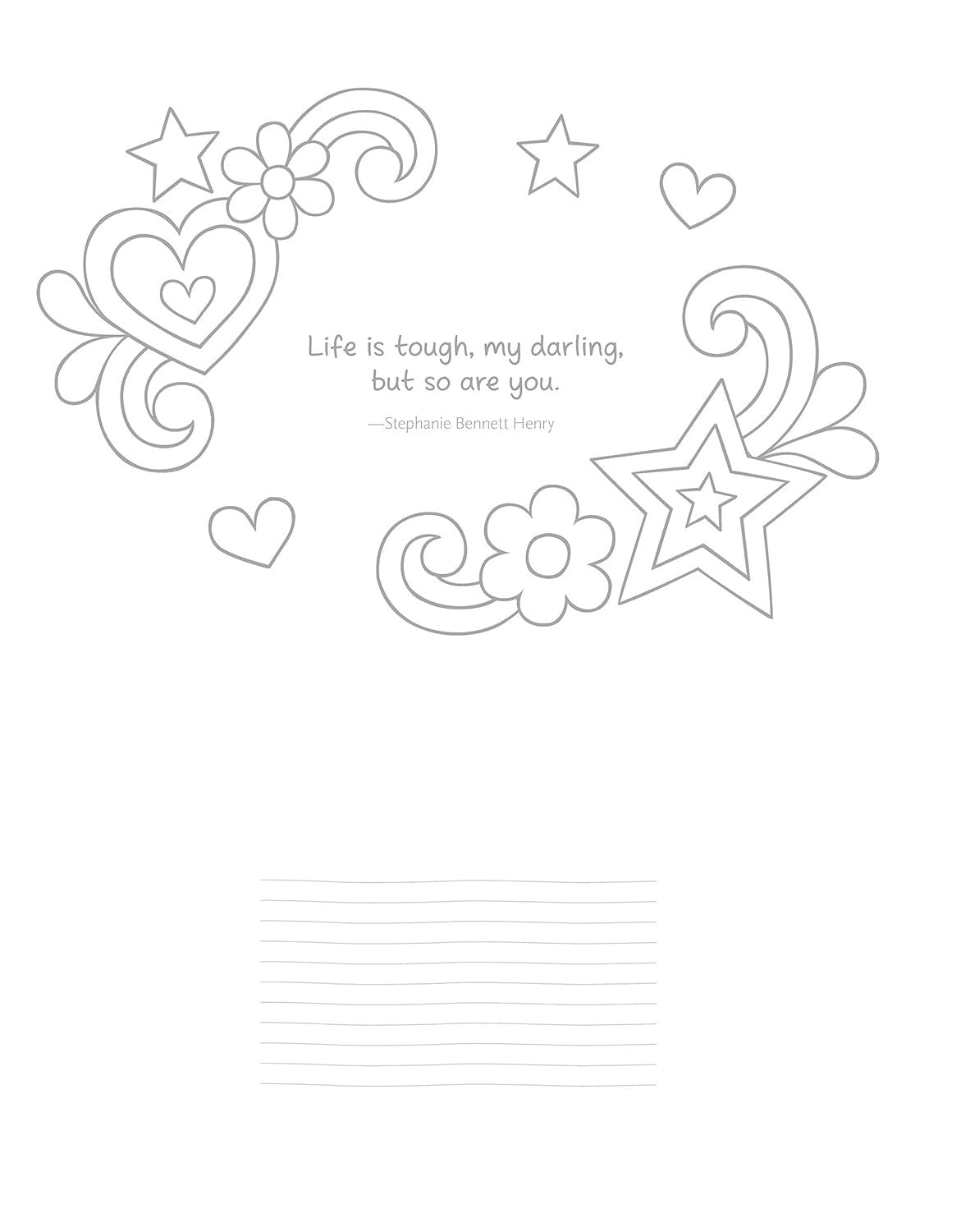 Notebook Doodles Girl Power! Coloring & Activity Book (Design Originals) 32 Insp