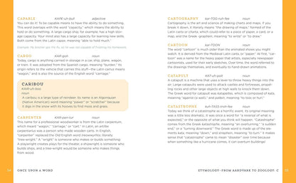 Once upon a Word: a Word-Origin Dictionary for Kids―Building Vocabulary through