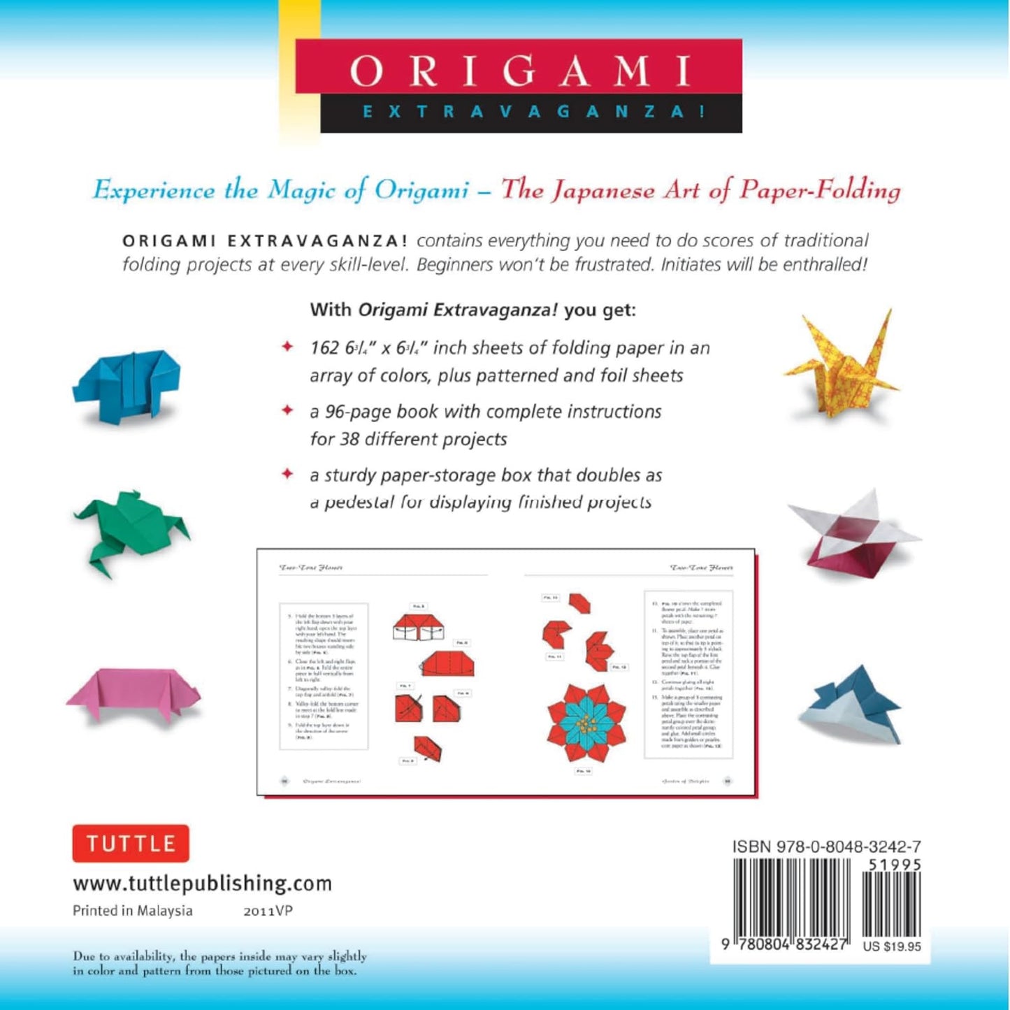 Origami Extravaganza! Folding Paper, a Book, and a Box: Origami Kit Includes Ori