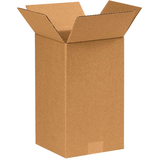 7X7X12 Tall Corrugated Boxes, Tall, 7L X 7W X 12H, Pack of 25 | Shipping, Packag